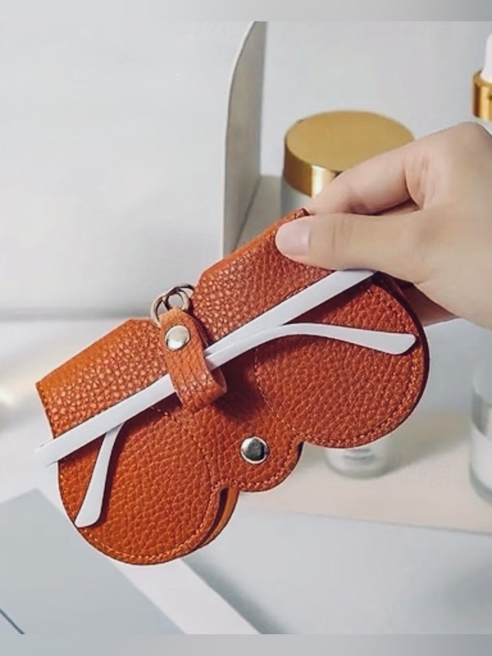 (Set of 3) Faux Pebble Leather Eyewear Cases - Picture 6 of 7